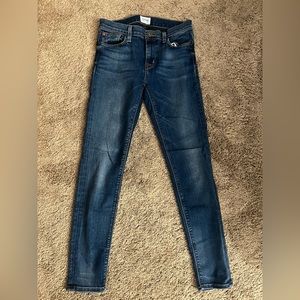 Hudson Nico mid rise super skinny jeans - size 26